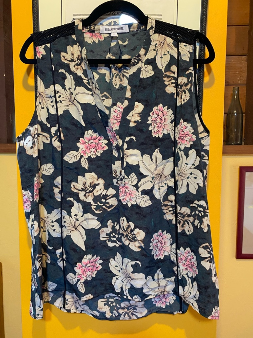 Elizabeth & James Silk Blouse